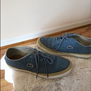 Lacoste Women Canvas Denim sneakers
